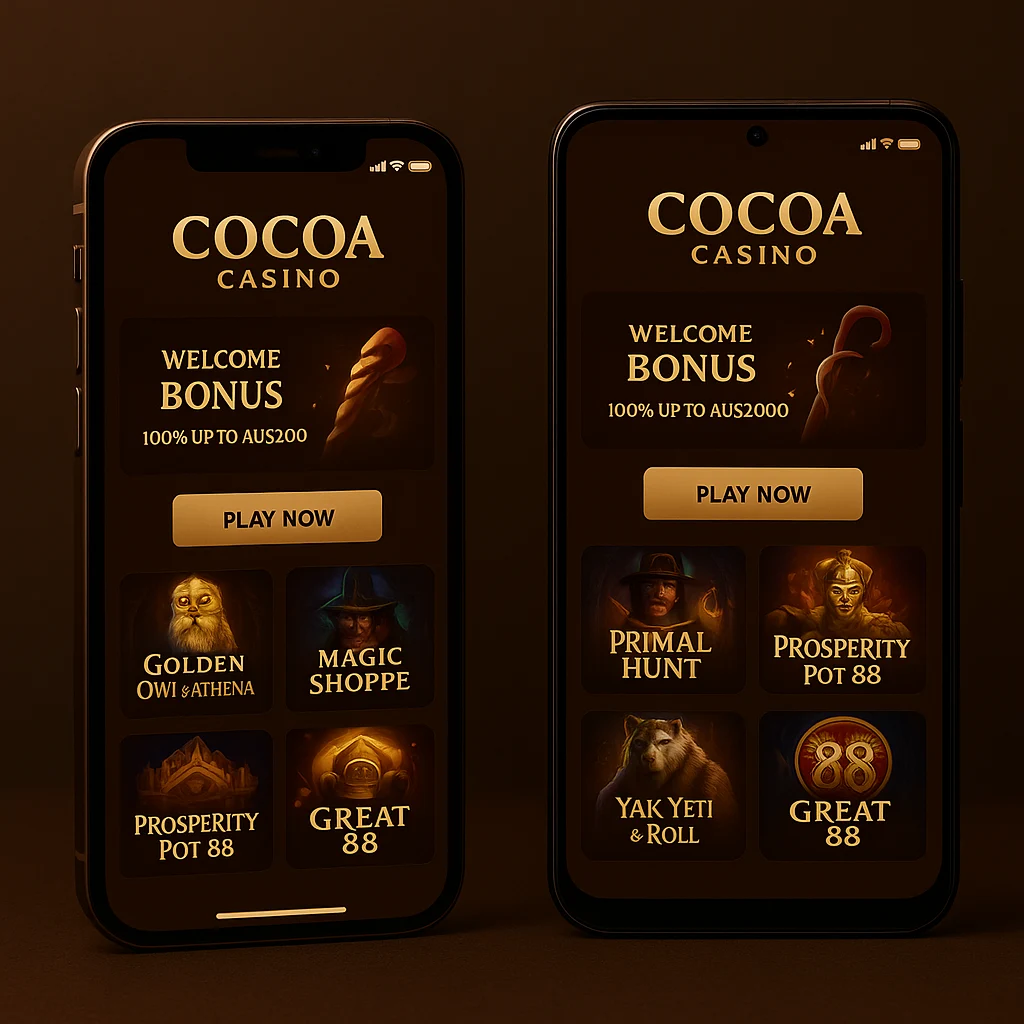 Cocoa Casino on iPhone and Android
